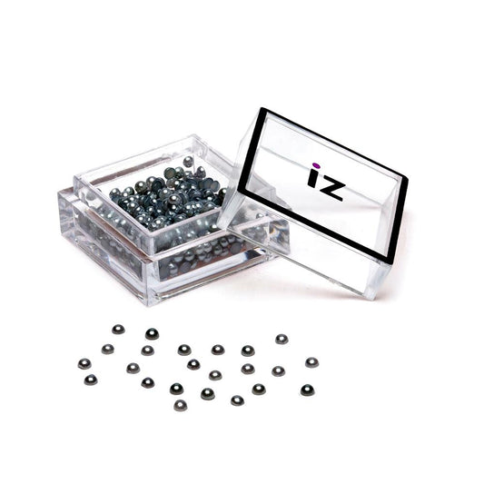 Small Grey Pearl Nail Studs 50pcs