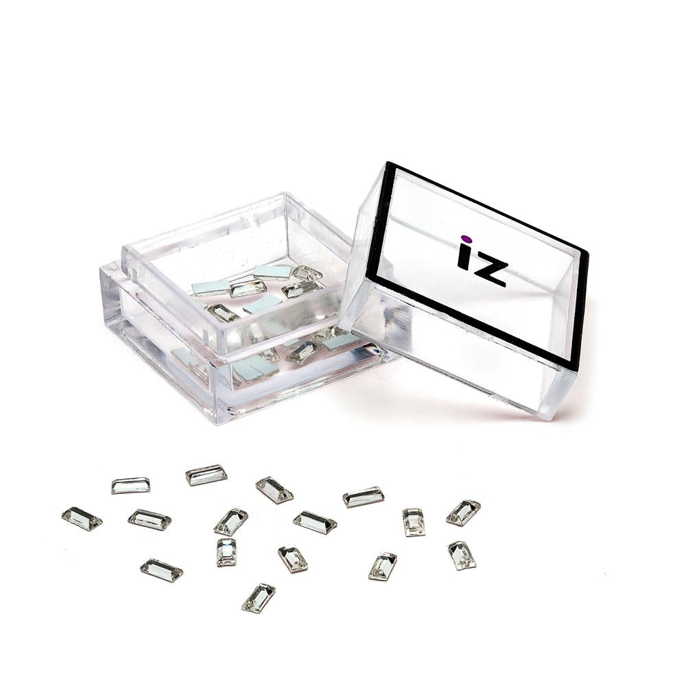 Glass Bricks 3D Nail Studs 12pcs