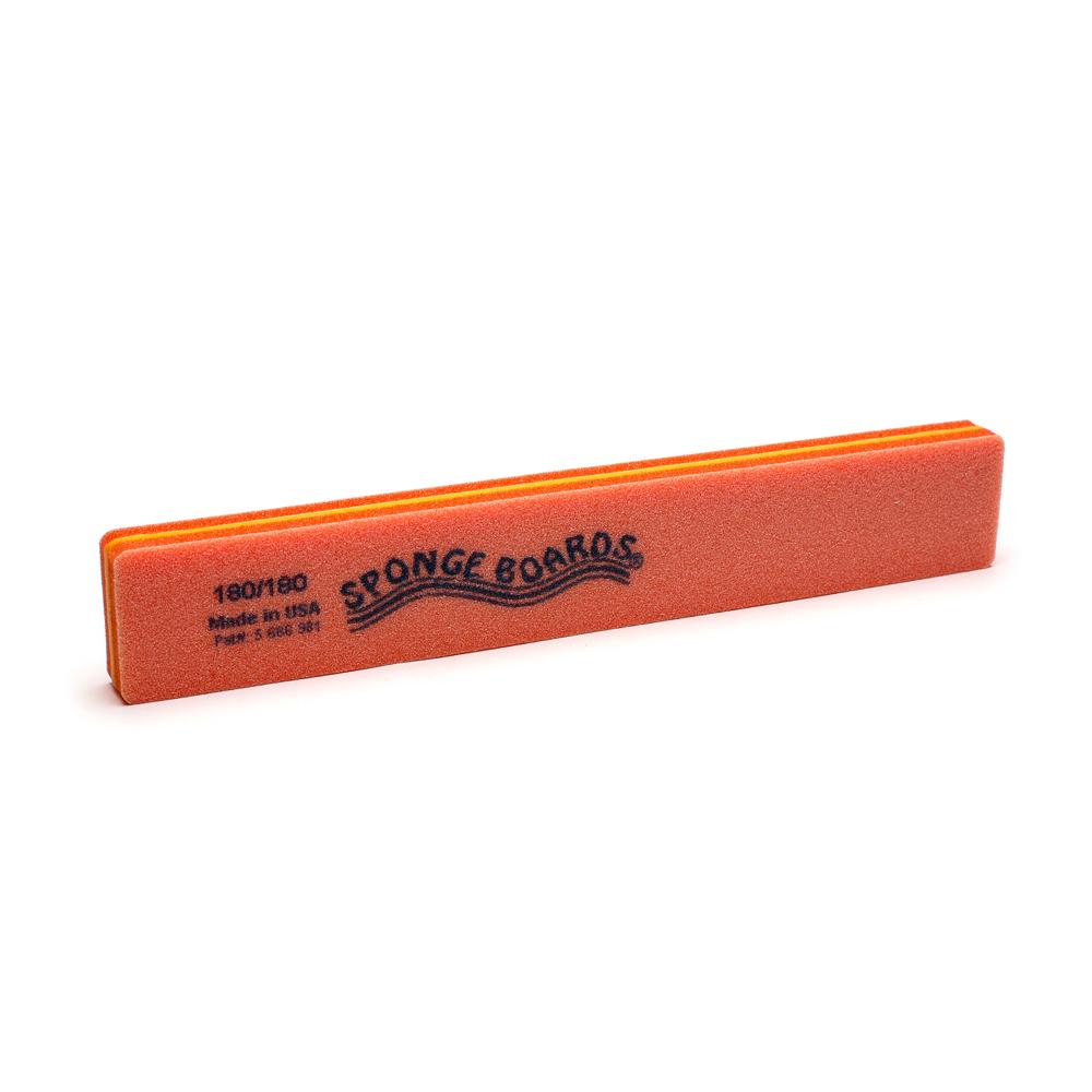 Jumbo Orange Spongeboard 180/180 grit. Pack of 10.
