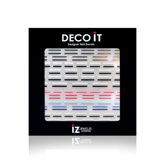 Block Stripe Nail Decals