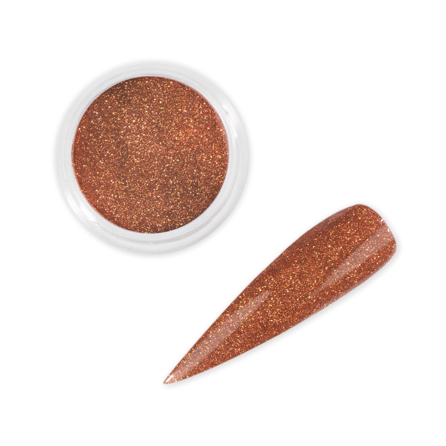 Bronze Nail Art Glitter