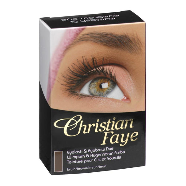 Christian Faye Eyebrow & Eyelash Dye in Brown/Black