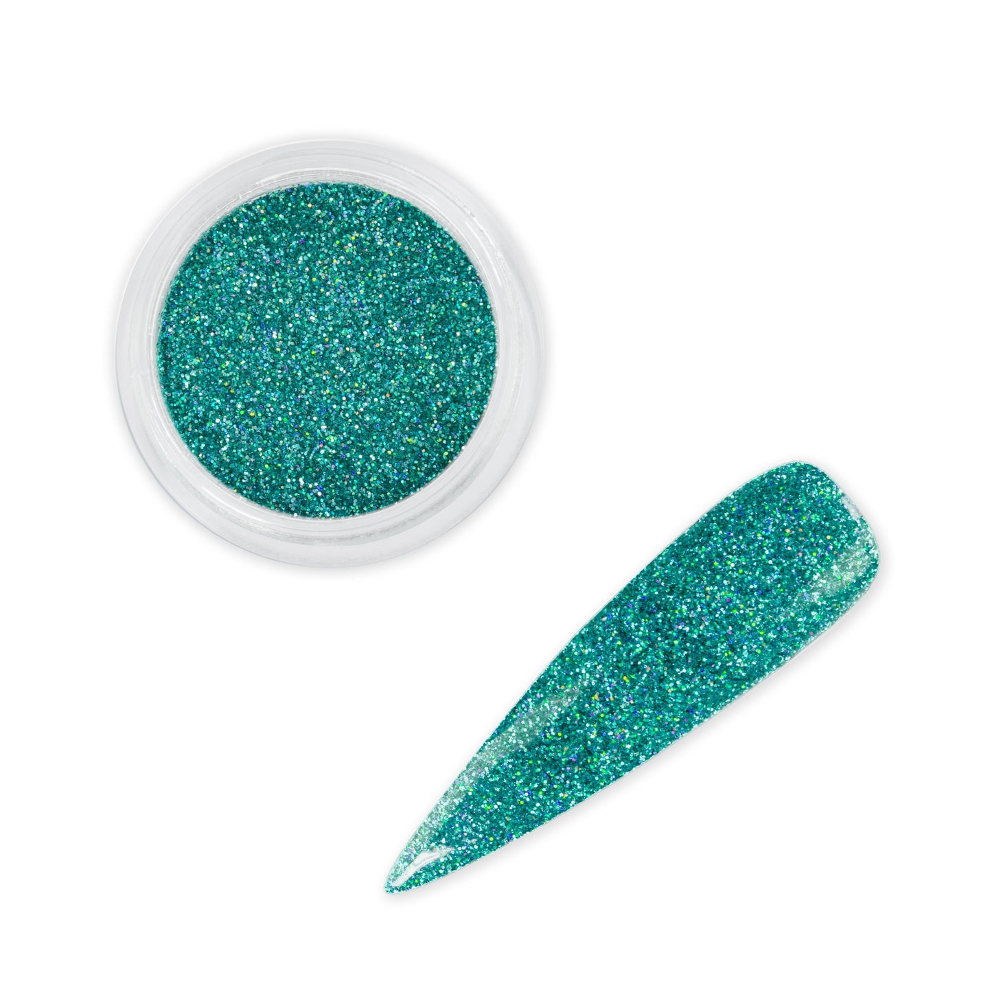 Jungle Green Nail Art Glitter