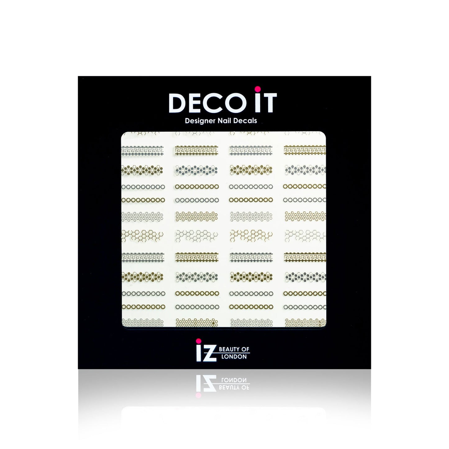 Metallic Helix Nail Decals