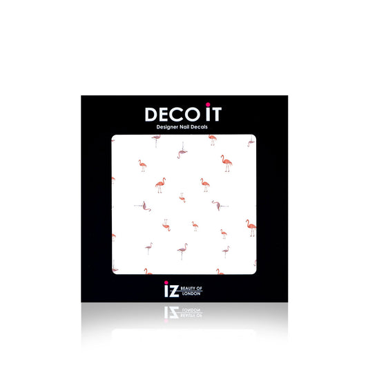 MINI Let's Flamingo Nail Decals
