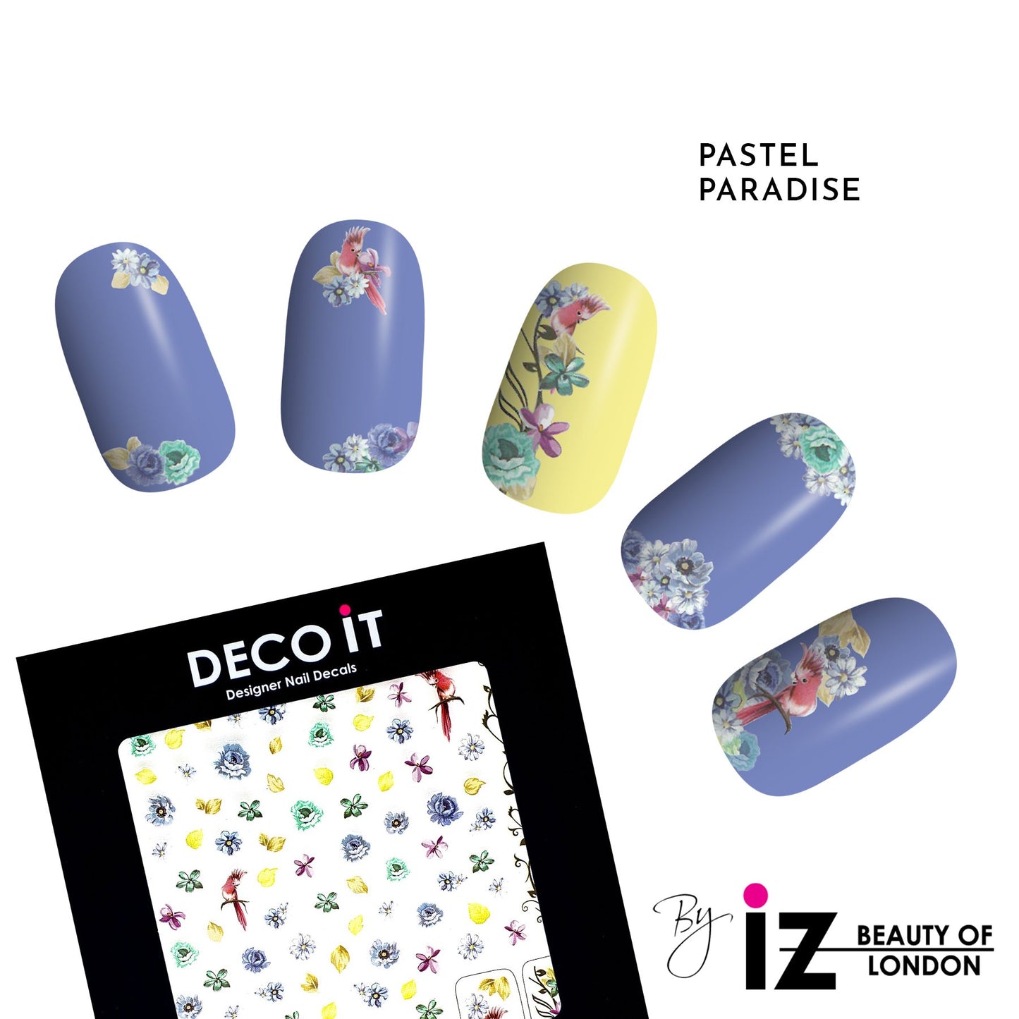 Pastel Paradise Nail Decals