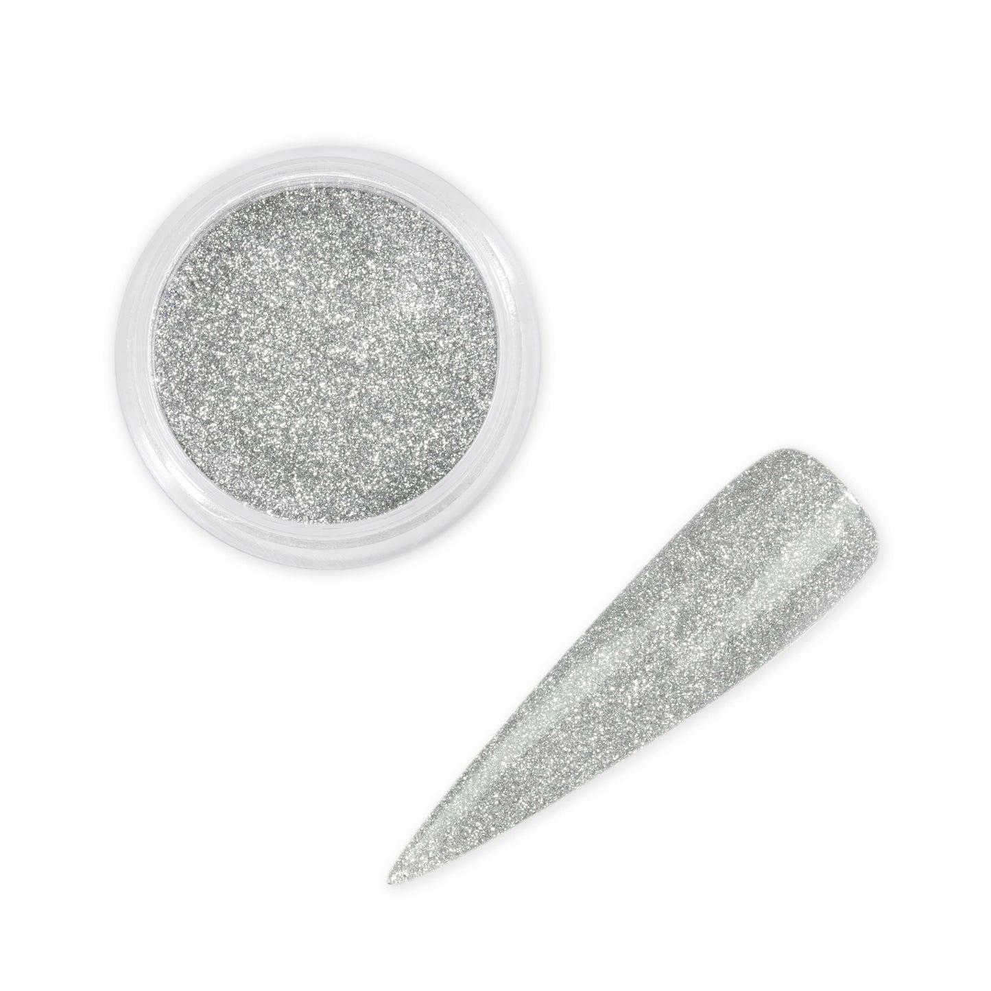 Silver Nail Art Glitter