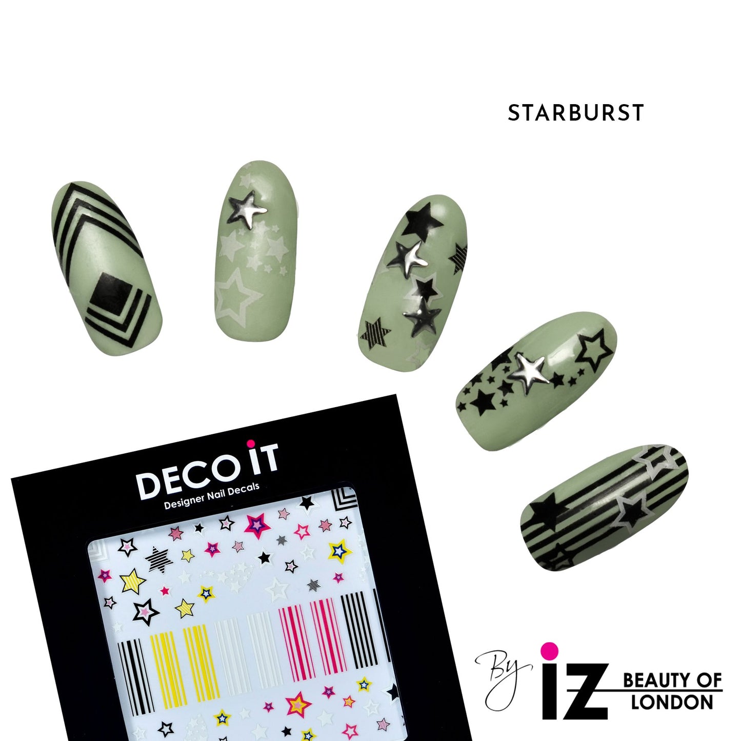 Starburst Nail Decals