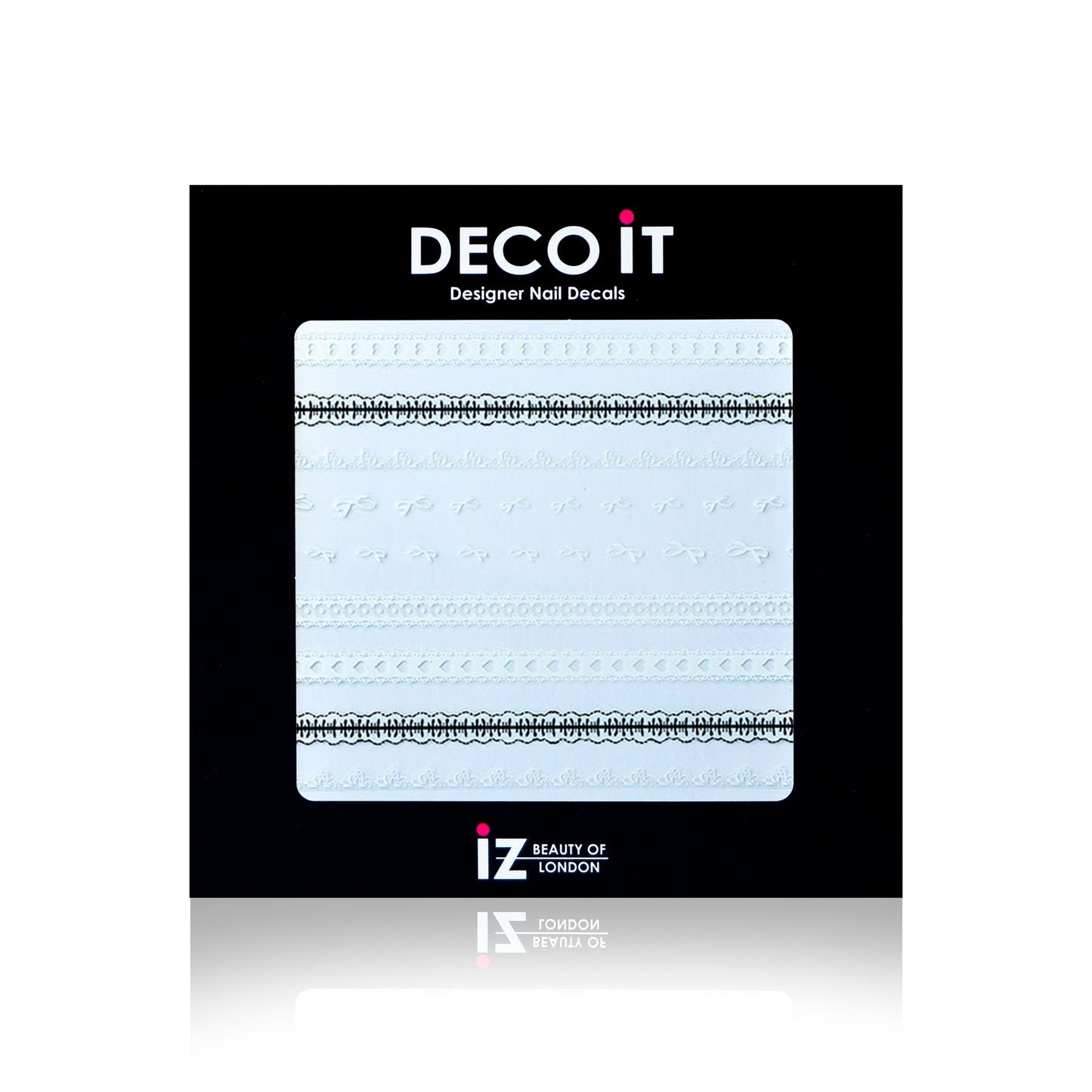 Vintage Bow Lace Nail Decals