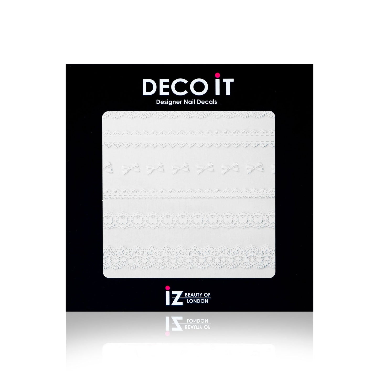 Vintage White Lace Nail Decals