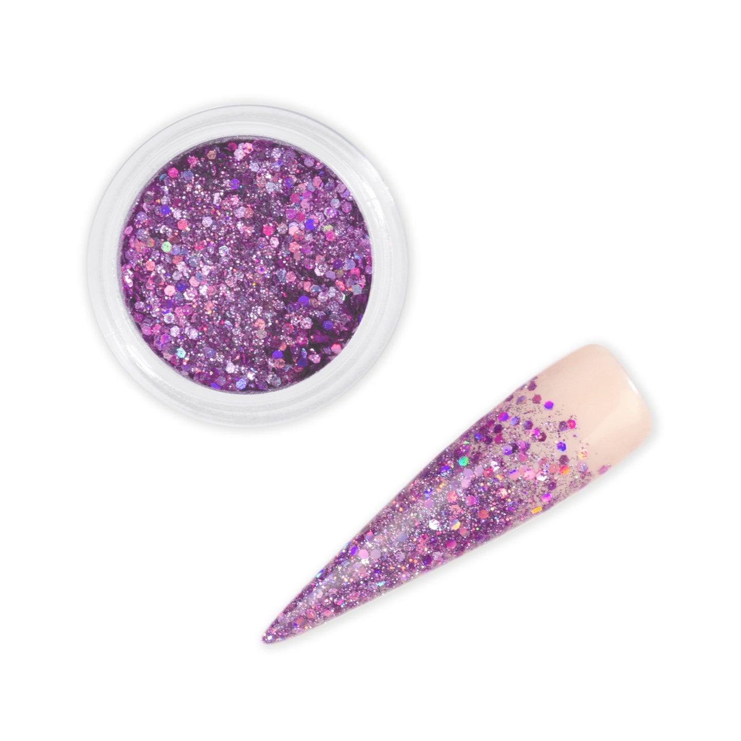 Wild Violet Nail Art Glitter