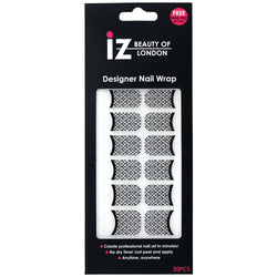 Lace French Maincure Nail Wraps