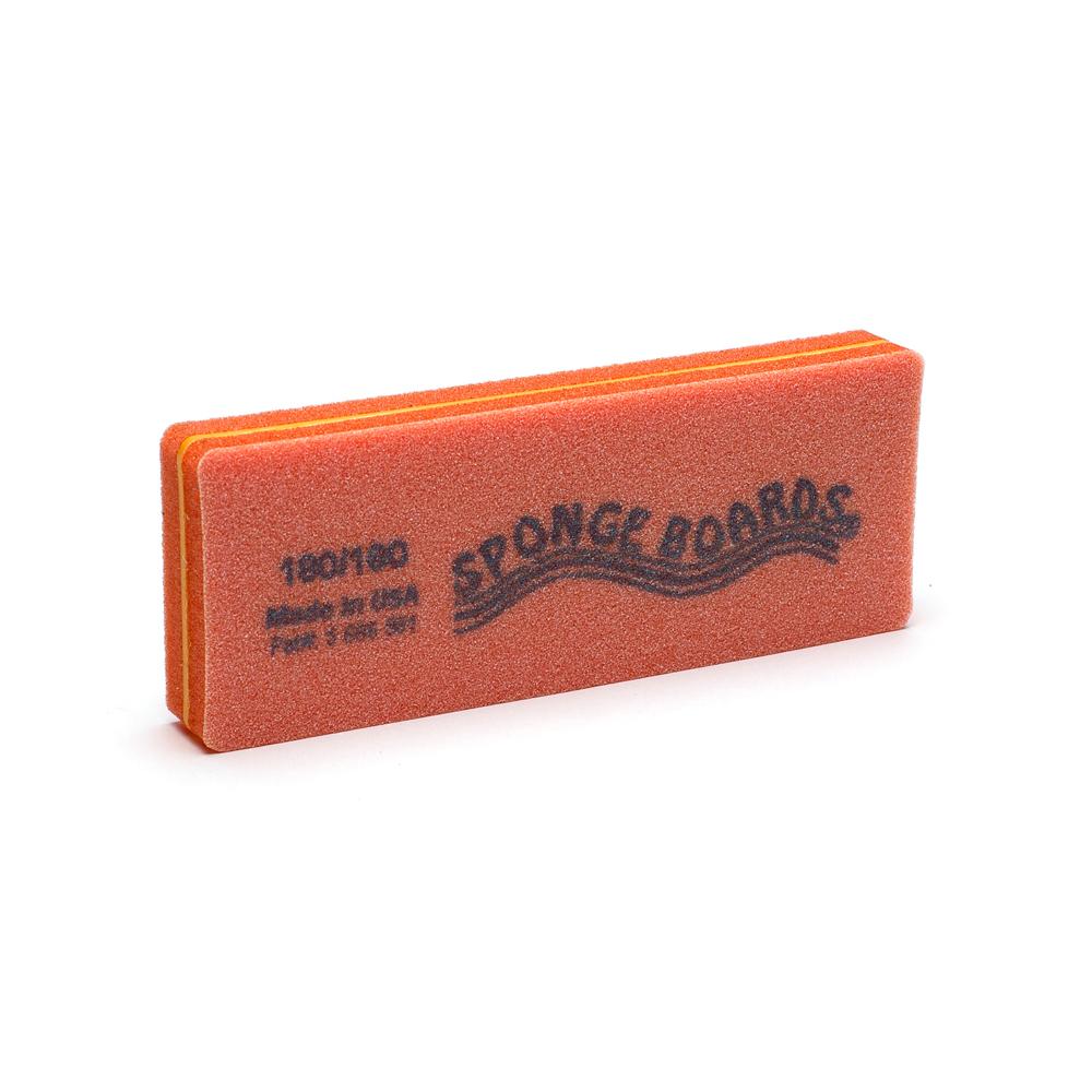 Orange Spongeboard 180/180 grit. Pack of 10.