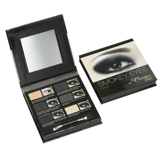 Christian Faye Smokey Eye 6 Colour Palette in Black