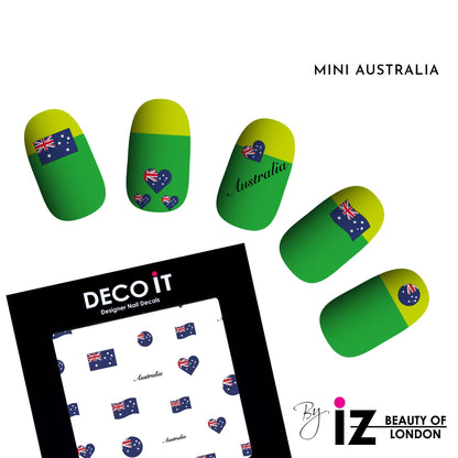 MINI Australia Flag Nail Decals