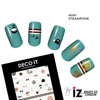 MINI Steampunk Nail Decals