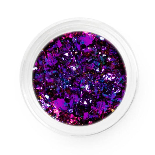 Purple Pink Chameleon Chrome Flakes